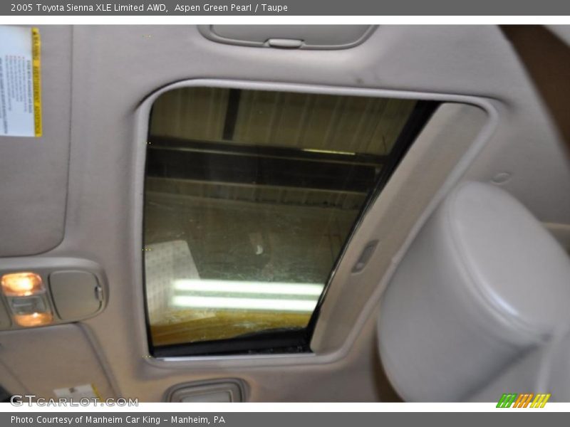 Aspen Green Pearl / Taupe 2005 Toyota Sienna XLE Limited AWD