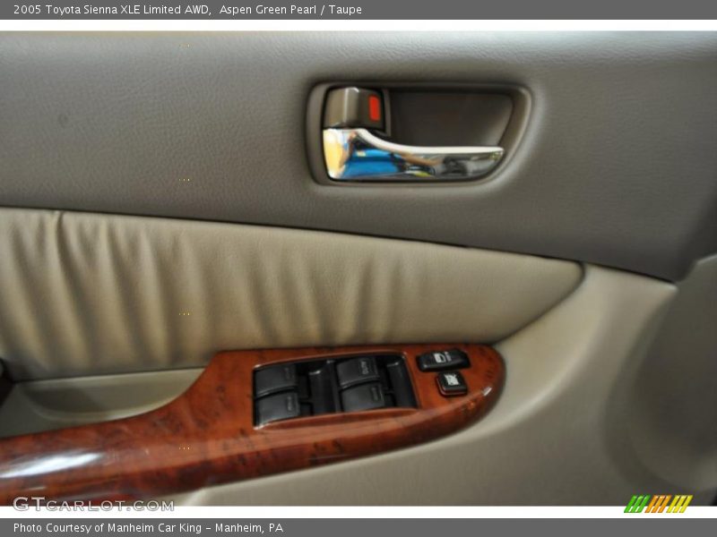 Aspen Green Pearl / Taupe 2005 Toyota Sienna XLE Limited AWD