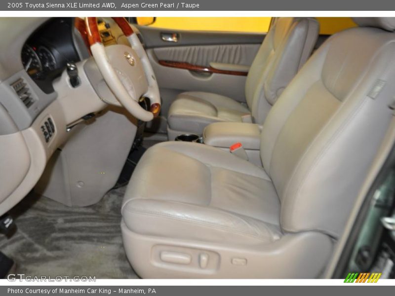 Aspen Green Pearl / Taupe 2005 Toyota Sienna XLE Limited AWD
