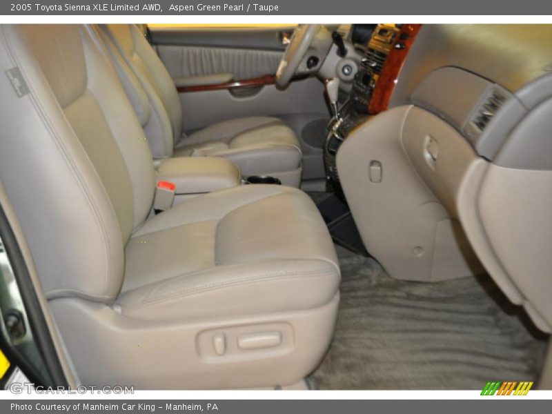 Aspen Green Pearl / Taupe 2005 Toyota Sienna XLE Limited AWD