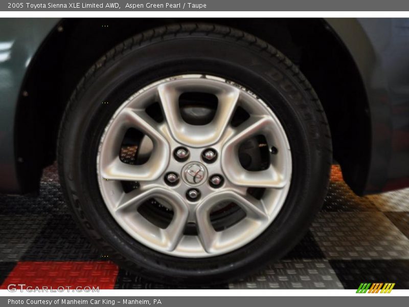 Aspen Green Pearl / Taupe 2005 Toyota Sienna XLE Limited AWD