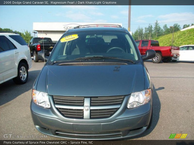 Magnesium Pearl / Dark Khaki/Light Graystone 2006 Dodge Grand Caravan SE