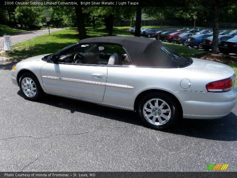 Bright Silver Metallic / Light Taupe 2006 Chrysler Sebring Limited Convertible