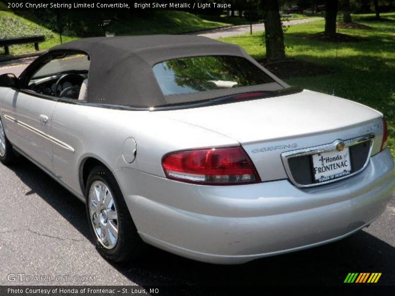 Bright Silver Metallic / Light Taupe 2006 Chrysler Sebring Limited Convertible
