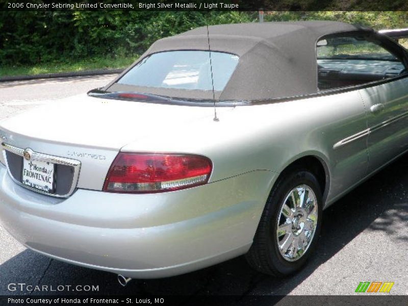 Bright Silver Metallic / Light Taupe 2006 Chrysler Sebring Limited Convertible