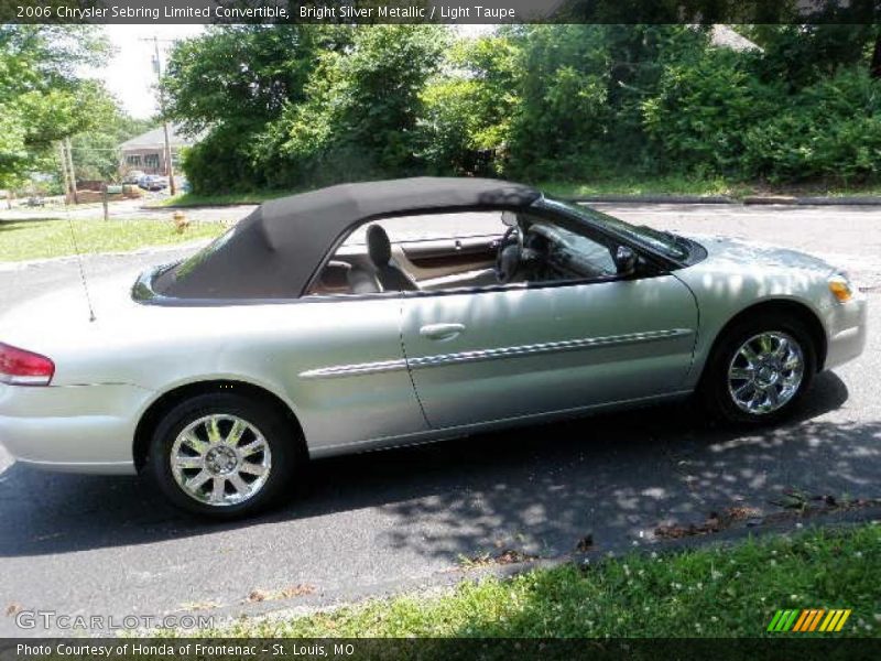 Bright Silver Metallic / Light Taupe 2006 Chrysler Sebring Limited Convertible