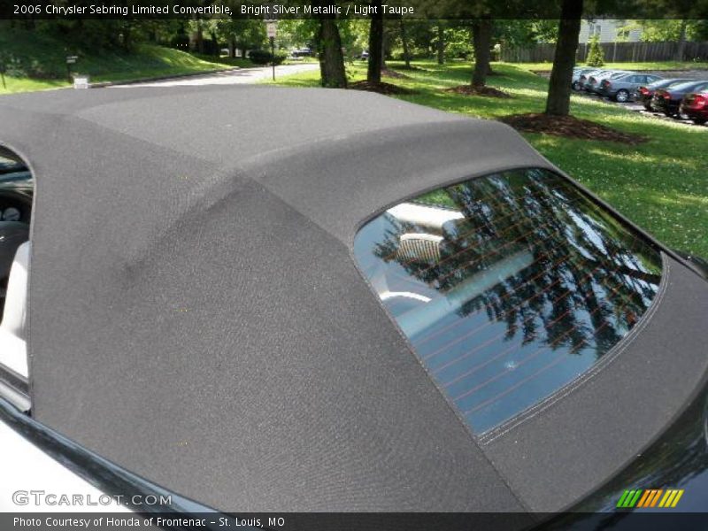 Bright Silver Metallic / Light Taupe 2006 Chrysler Sebring Limited Convertible