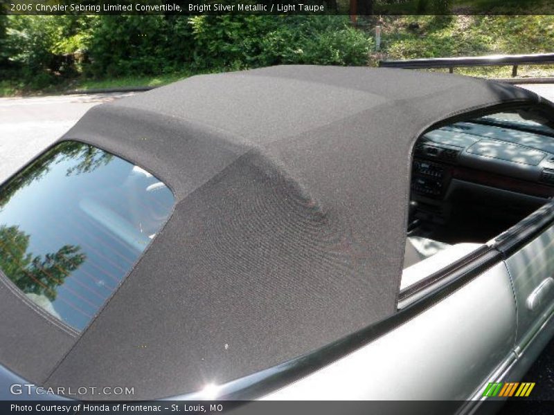 Bright Silver Metallic / Light Taupe 2006 Chrysler Sebring Limited Convertible