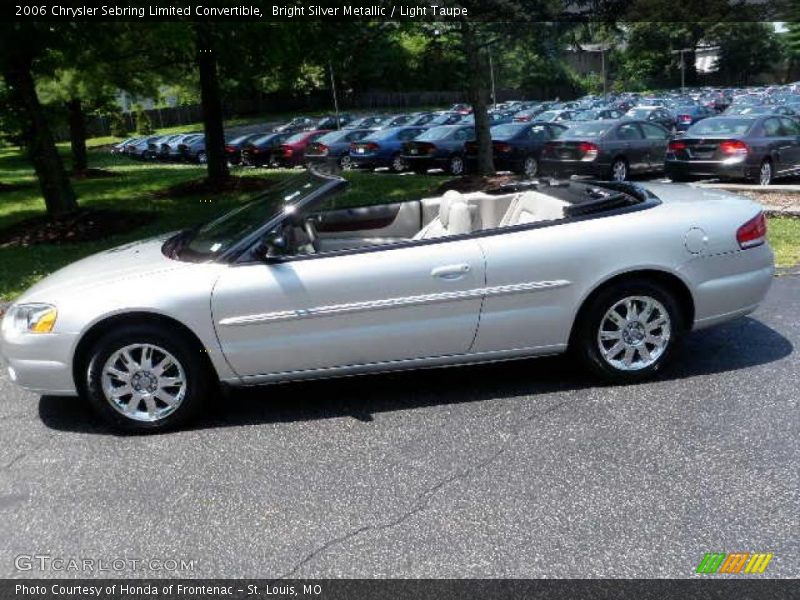 Bright Silver Metallic / Light Taupe 2006 Chrysler Sebring Limited Convertible