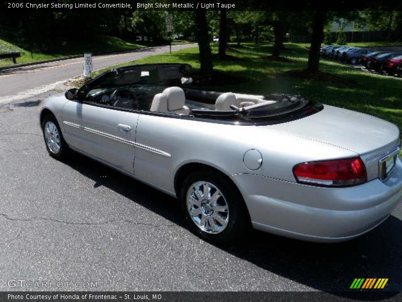 Bright Silver Metallic / Light Taupe 2006 Chrysler Sebring Limited Convertible