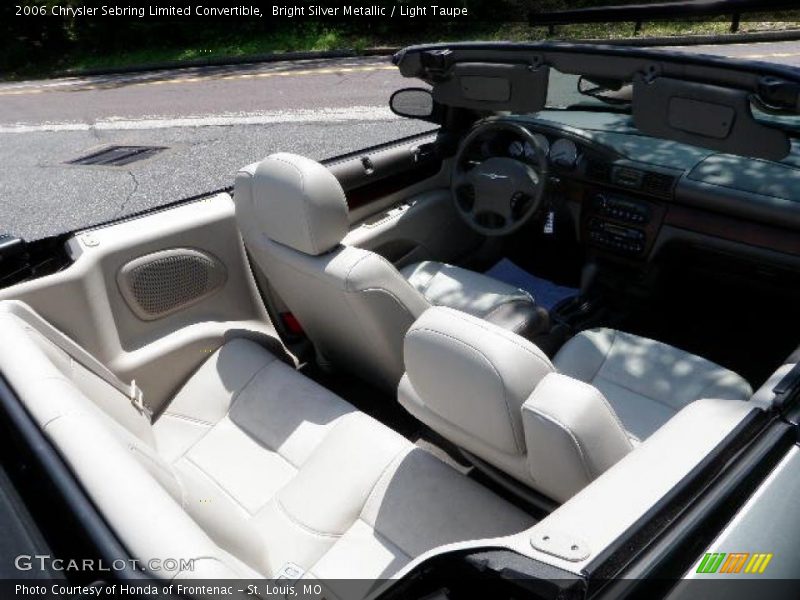 Bright Silver Metallic / Light Taupe 2006 Chrysler Sebring Limited Convertible