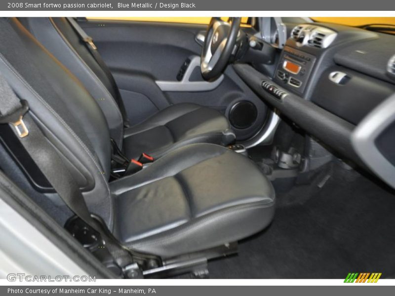 Blue Metallic / Design Black 2008 Smart fortwo passion cabriolet