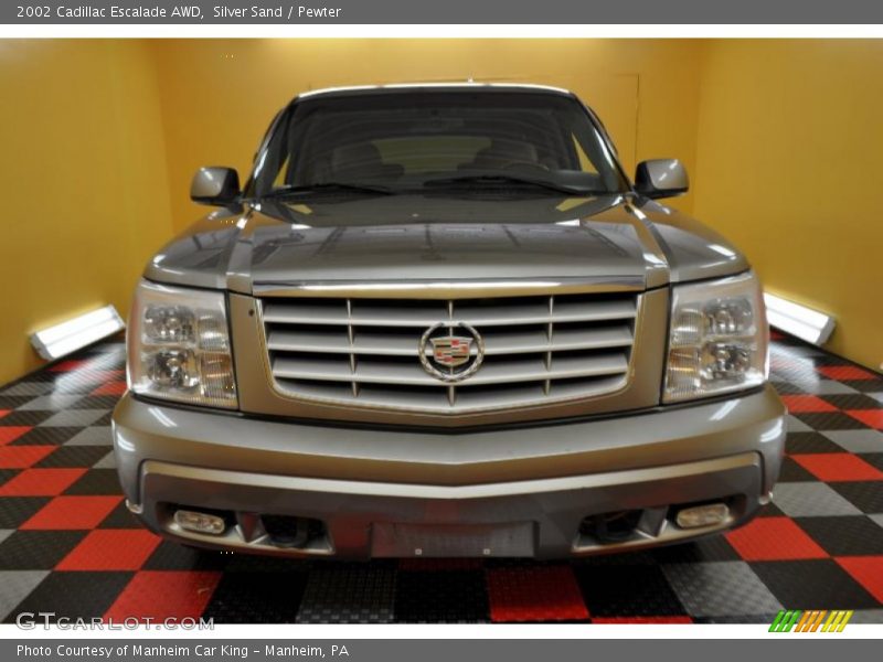 Silver Sand / Pewter 2002 Cadillac Escalade AWD