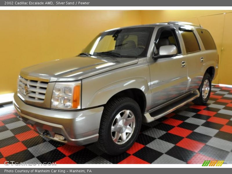Silver Sand / Pewter 2002 Cadillac Escalade AWD