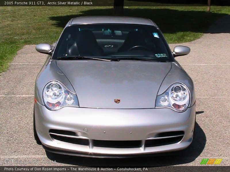 Arctic Silver Metallic / Black 2005 Porsche 911 GT3