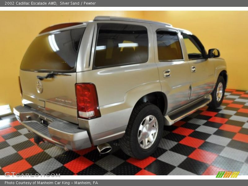 Silver Sand / Pewter 2002 Cadillac Escalade AWD