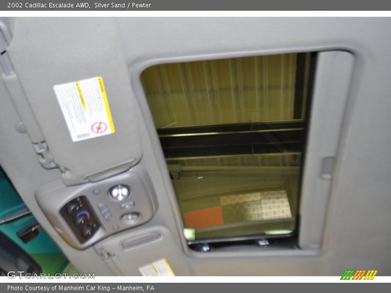 Silver Sand / Pewter 2002 Cadillac Escalade AWD