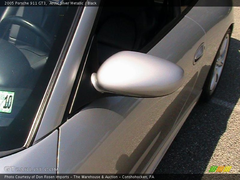 Arctic Silver Metallic / Black 2005 Porsche 911 GT3