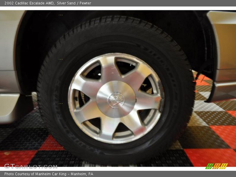 Silver Sand / Pewter 2002 Cadillac Escalade AWD
