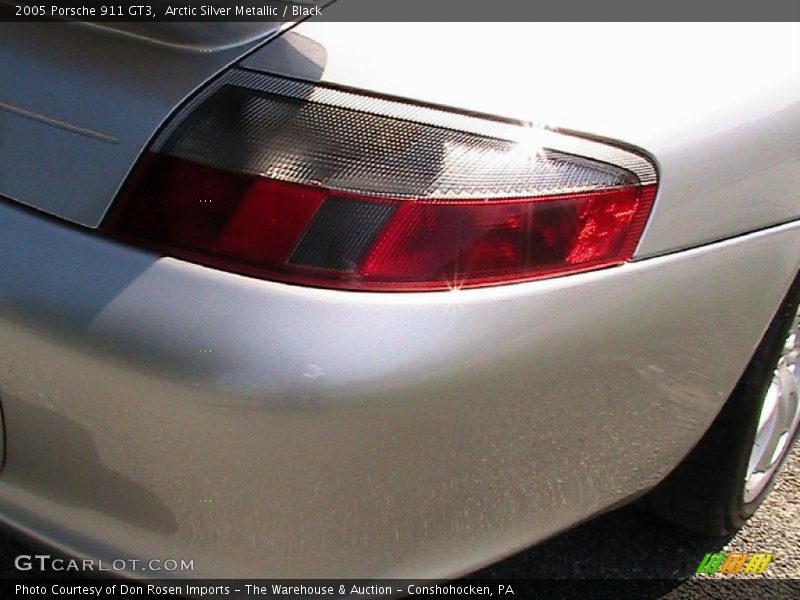 Arctic Silver Metallic / Black 2005 Porsche 911 GT3