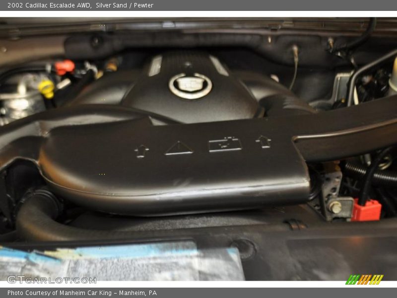 Silver Sand / Pewter 2002 Cadillac Escalade AWD