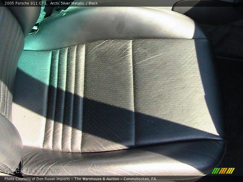 Arctic Silver Metallic / Black 2005 Porsche 911 GT3