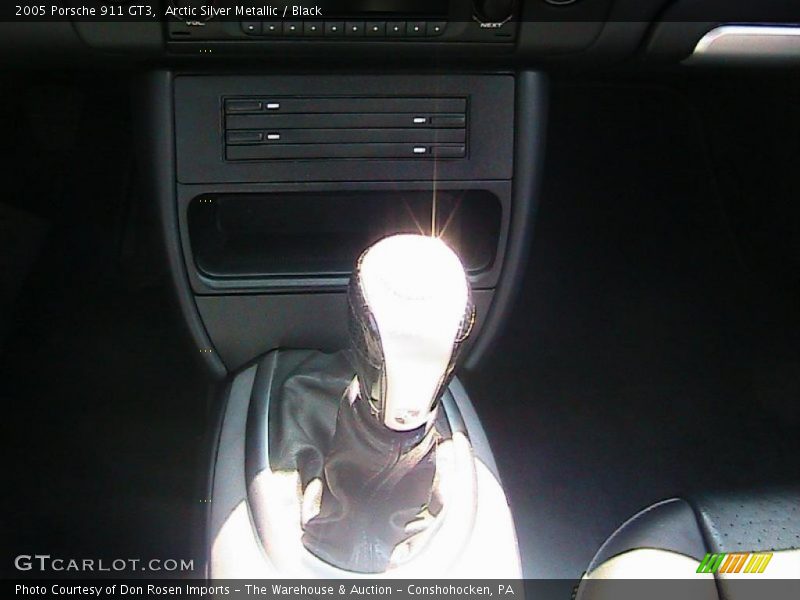 Arctic Silver Metallic / Black 2005 Porsche 911 GT3