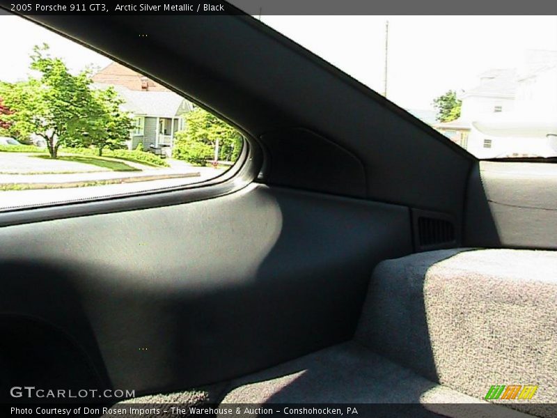 Arctic Silver Metallic / Black 2005 Porsche 911 GT3