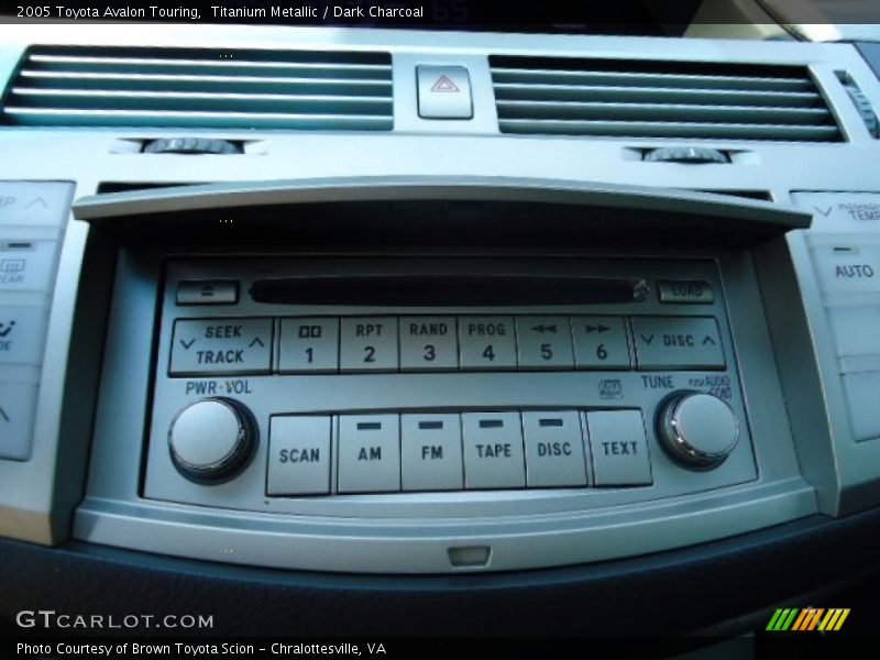 Titanium Metallic / Dark Charcoal 2005 Toyota Avalon Touring