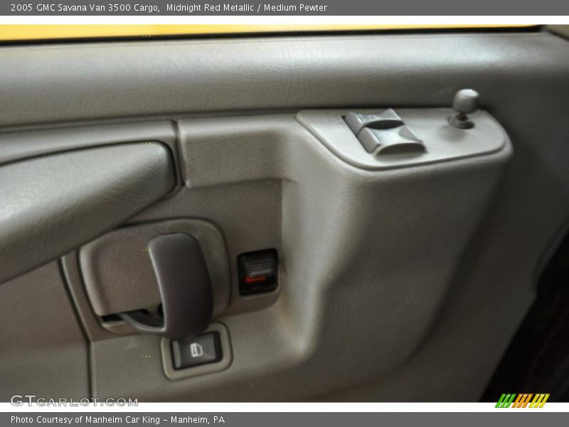 Midnight Red Metallic / Medium Pewter 2005 GMC Savana Van 3500 Cargo