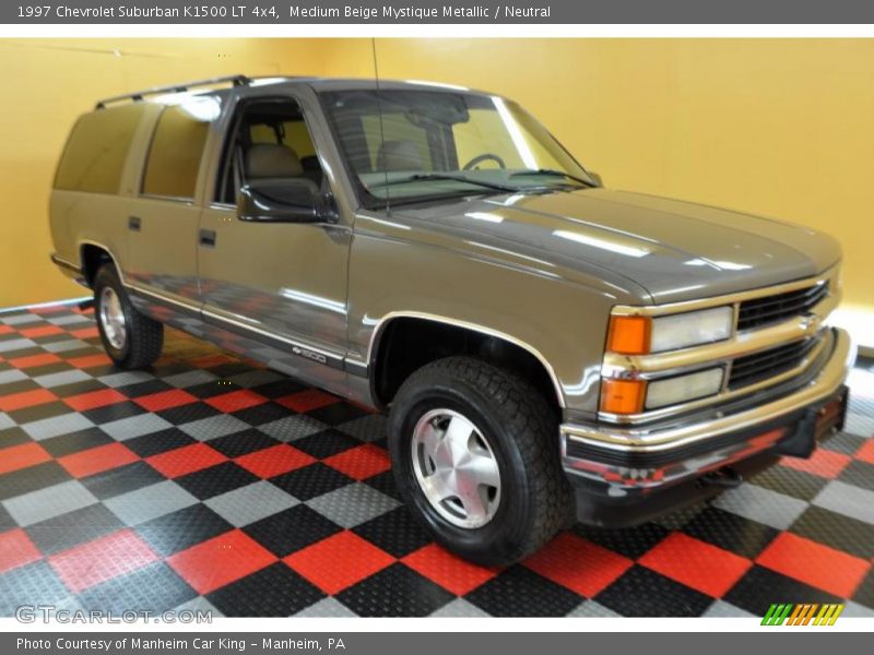 Medium Beige Mystique Metallic / Neutral 1997 Chevrolet Suburban K1500 LT 4x4