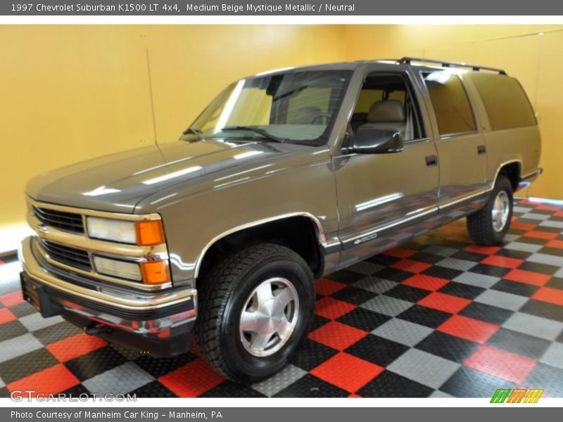 Medium Beige Mystique Metallic / Neutral 1997 Chevrolet Suburban K1500 LT 4x4