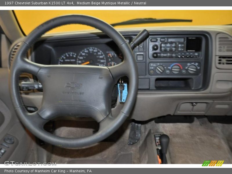 Medium Beige Mystique Metallic / Neutral 1997 Chevrolet Suburban K1500 LT 4x4