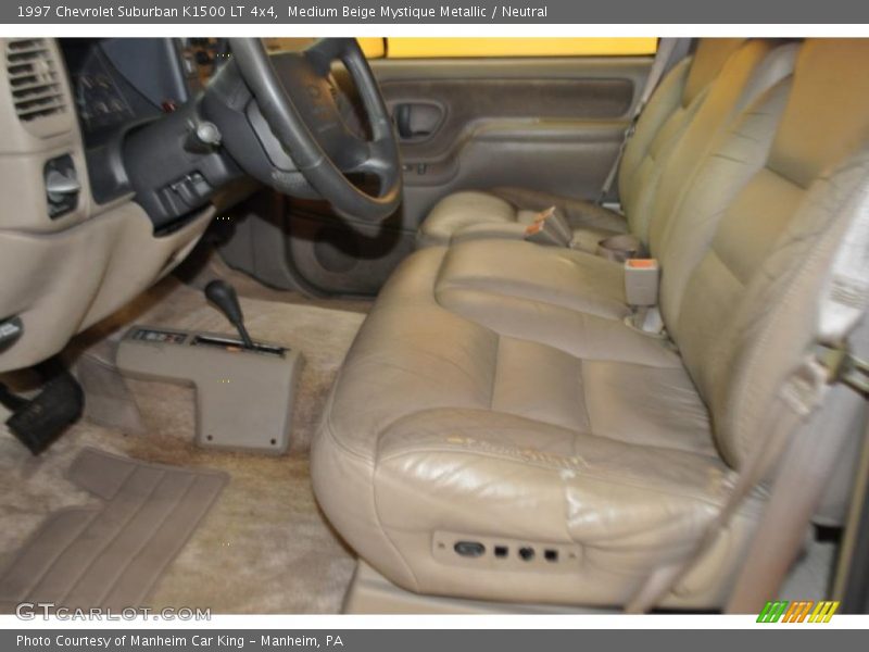 Medium Beige Mystique Metallic / Neutral 1997 Chevrolet Suburban K1500 LT 4x4
