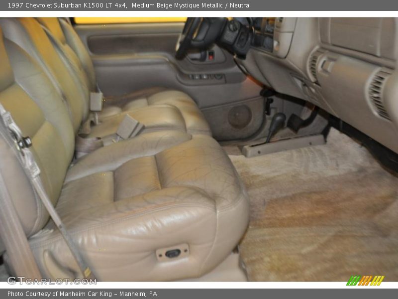 Medium Beige Mystique Metallic / Neutral 1997 Chevrolet Suburban K1500 LT 4x4