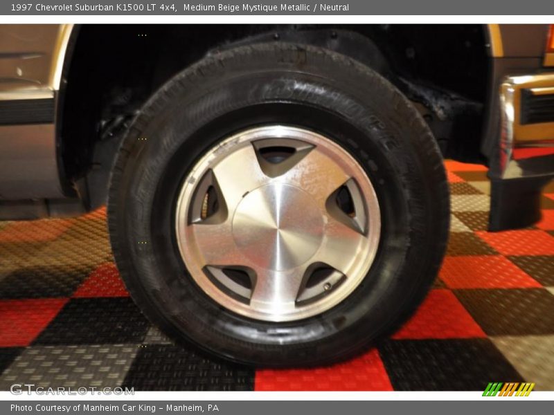 Medium Beige Mystique Metallic / Neutral 1997 Chevrolet Suburban K1500 LT 4x4