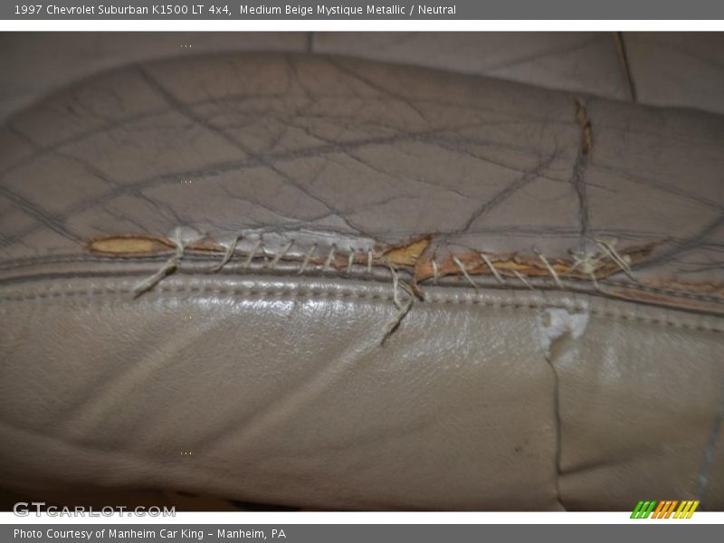 Medium Beige Mystique Metallic / Neutral 1997 Chevrolet Suburban K1500 LT 4x4