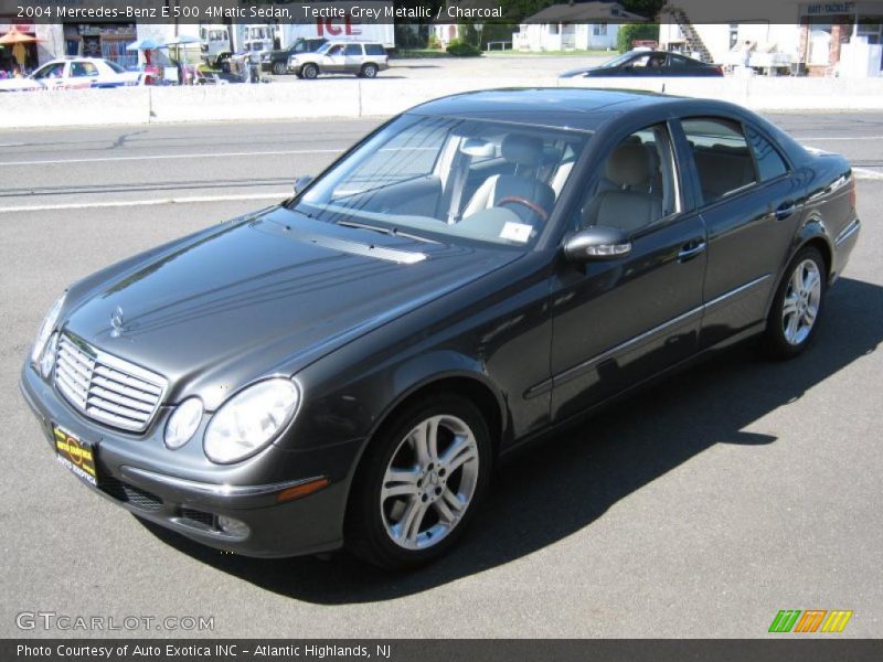 Tectite Grey Metallic / Charcoal 2004 Mercedes-Benz E 500 4Matic Sedan