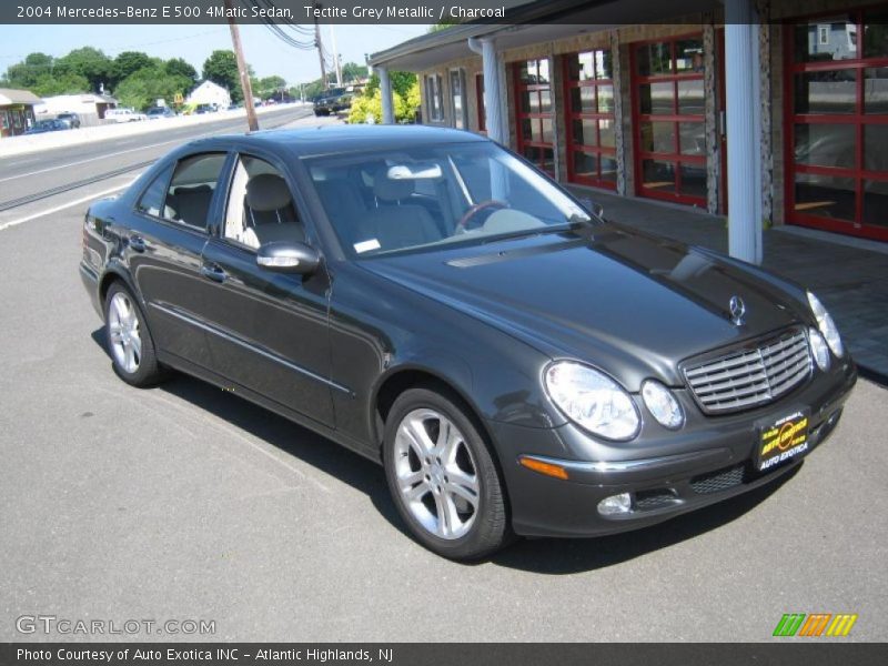 Tectite Grey Metallic / Charcoal 2004 Mercedes-Benz E 500 4Matic Sedan