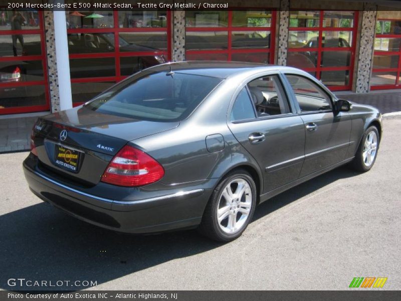 Tectite Grey Metallic / Charcoal 2004 Mercedes-Benz E 500 4Matic Sedan