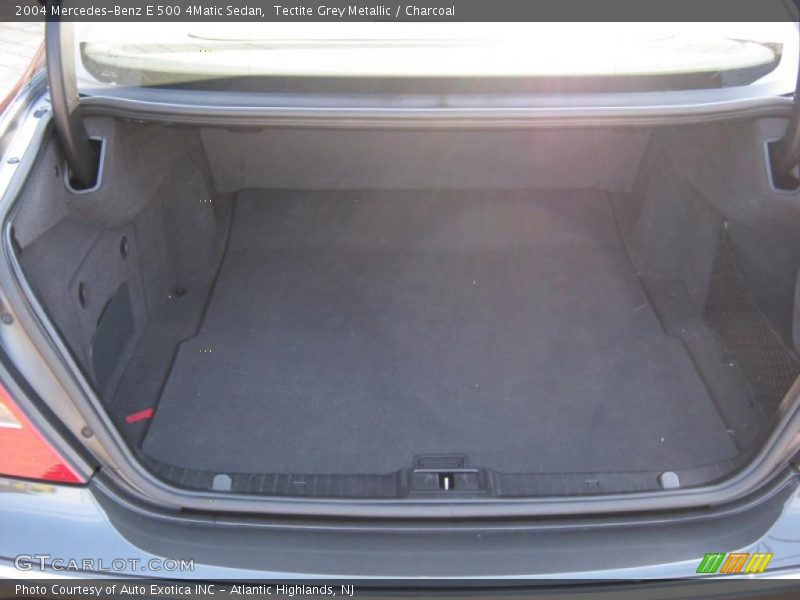 Tectite Grey Metallic / Charcoal 2004 Mercedes-Benz E 500 4Matic Sedan