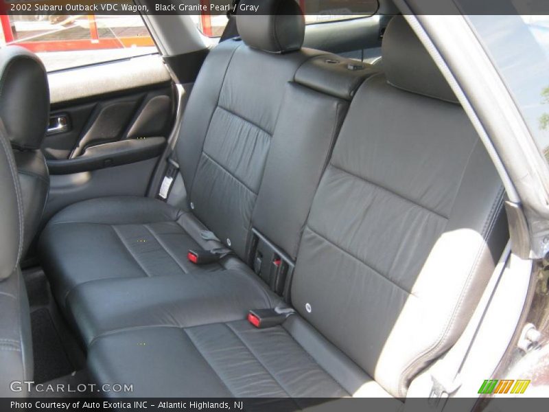 Black Granite Pearl / Gray 2002 Subaru Outback VDC Wagon