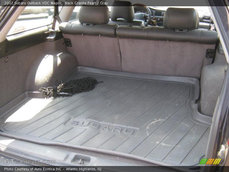 Black Granite Pearl / Gray 2002 Subaru Outback VDC Wagon