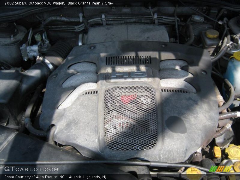 Black Granite Pearl / Gray 2002 Subaru Outback VDC Wagon