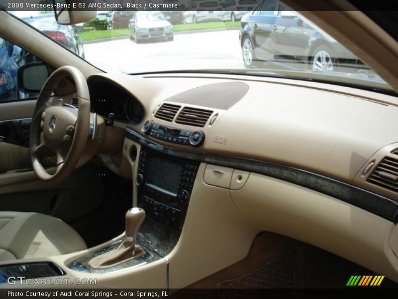 Black / Cashmere 2008 Mercedes-Benz E 63 AMG Sedan