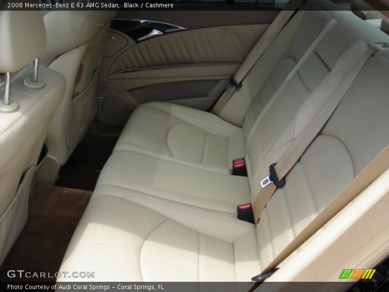 Black / Cashmere 2008 Mercedes-Benz E 63 AMG Sedan