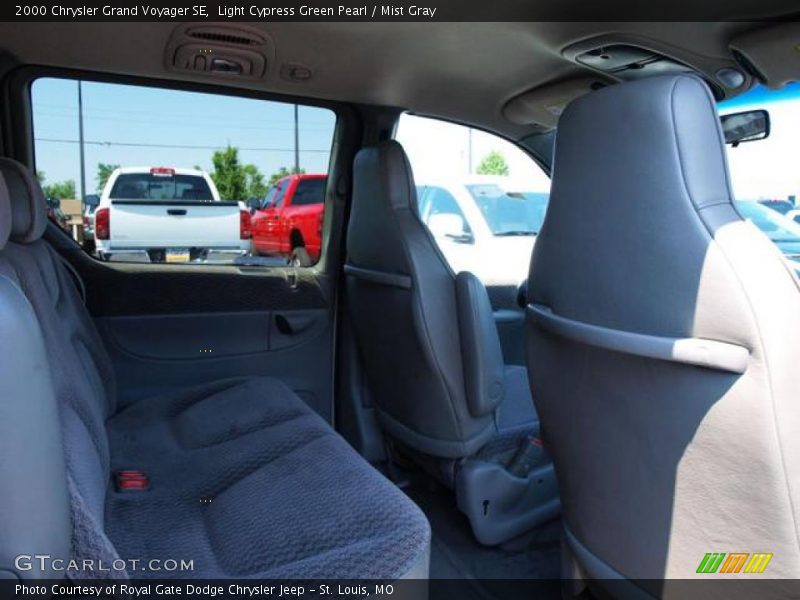 Light Cypress Green Pearl / Mist Gray 2000 Chrysler Grand Voyager SE