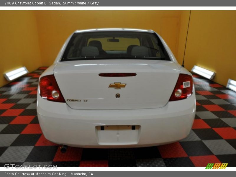 Summit White / Gray 2009 Chevrolet Cobalt LT Sedan