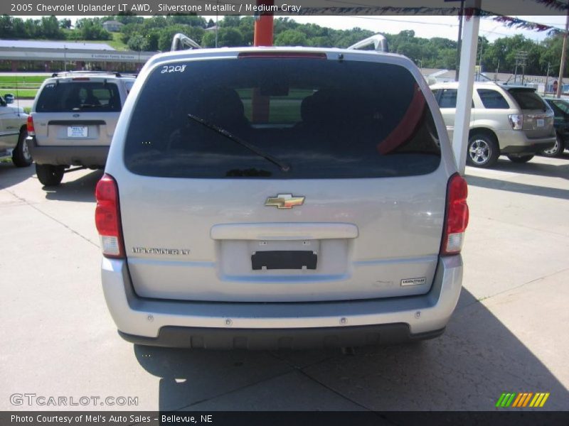 Silverstone Metallic / Medium Gray 2005 Chevrolet Uplander LT AWD