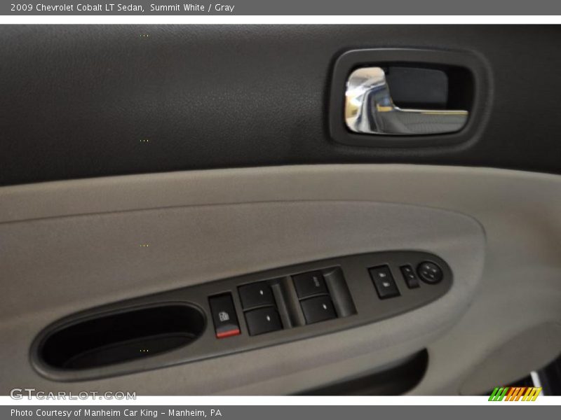 Summit White / Gray 2009 Chevrolet Cobalt LT Sedan